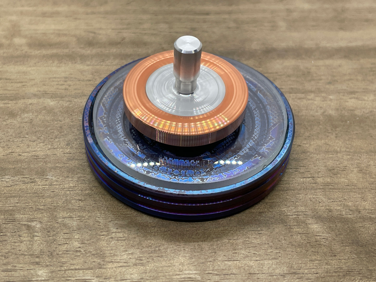 The OWL Copper Spinning Top PERFORMER - Alu Aerospace stem