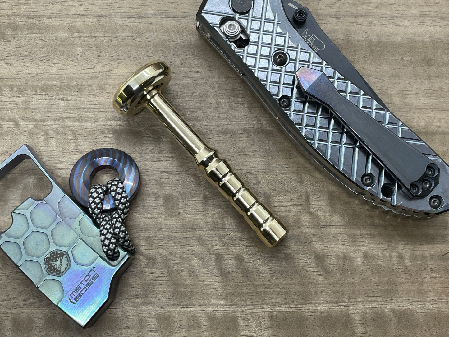 FIDGET-Stick Polished Brass EDC Fidget