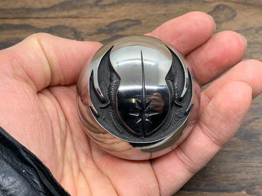 JEDI Star Wars Solid Giga Stainless Steel Sphere Ball Every day carry MetonBoss EDC Groomsmen gift Fiance gift Anxiety relief Christmas