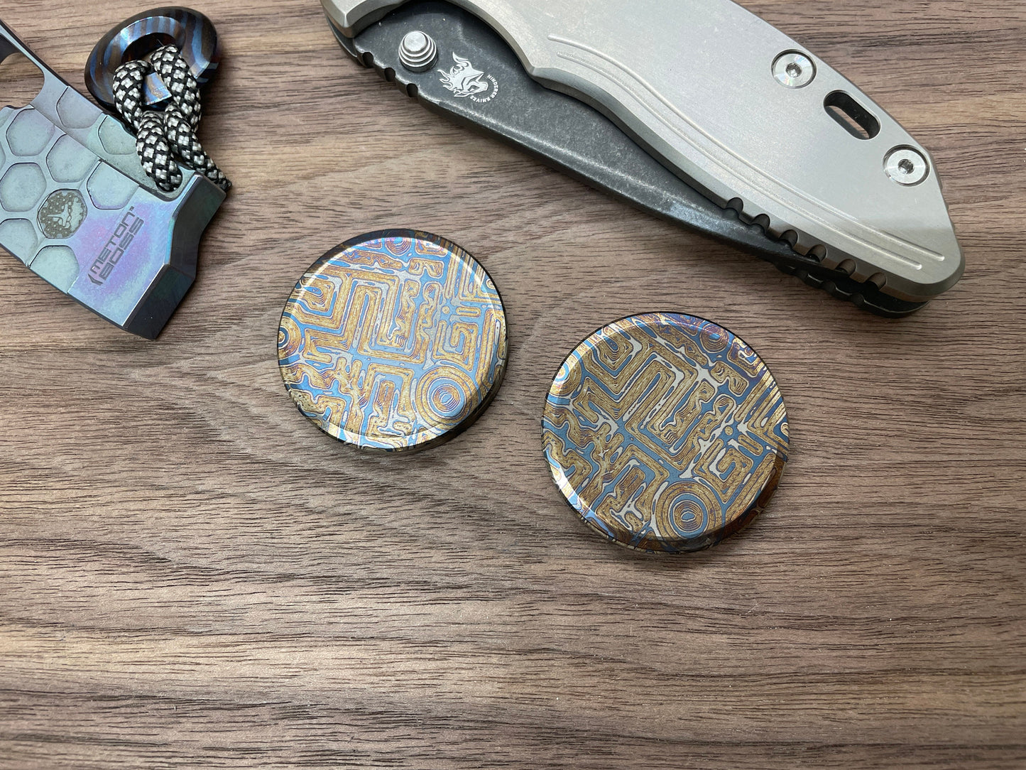 MYSTERY HAPTIC Coins CLICKY Titanium Haptic Slider Fidget