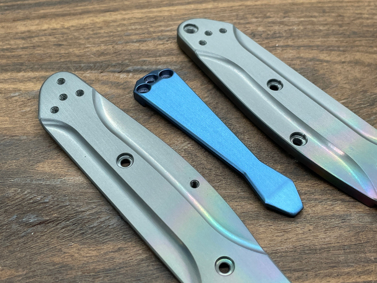BLUE ano Dmd Titanium CLIP for most Benchmade models