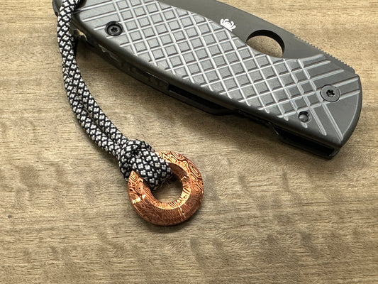 Dama AEGR Copper lanyard bead Paracord bead Beard bead