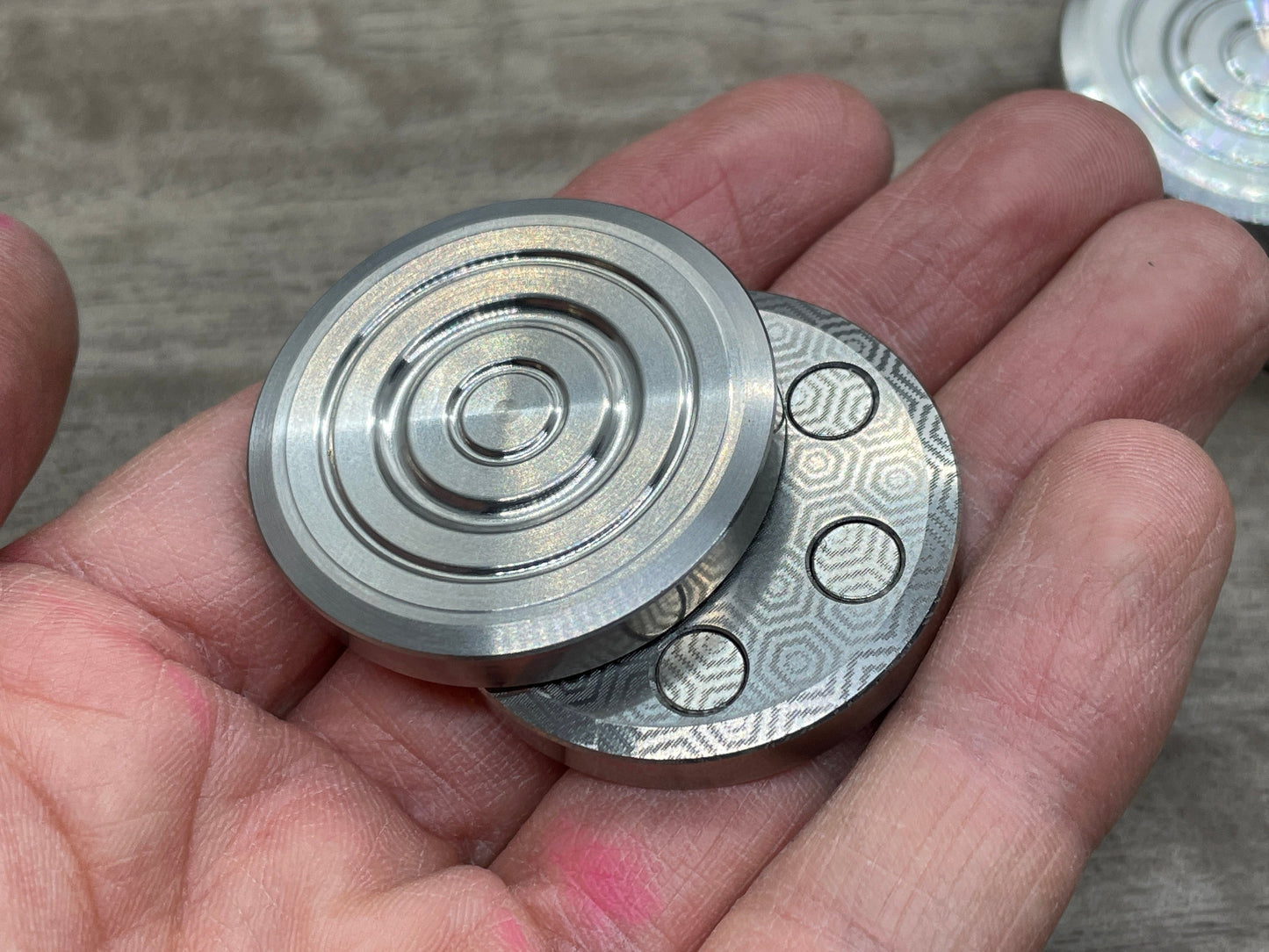 ORBITER HAPTIC Coins Stainless Steel Haptic Coins Adhd Fidget