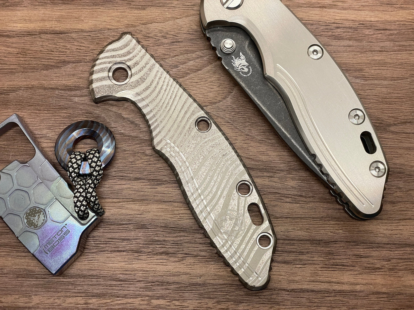 Battleworn BESKAR Mandalorian Titanium scale for XM-18 3.5 HINDERER