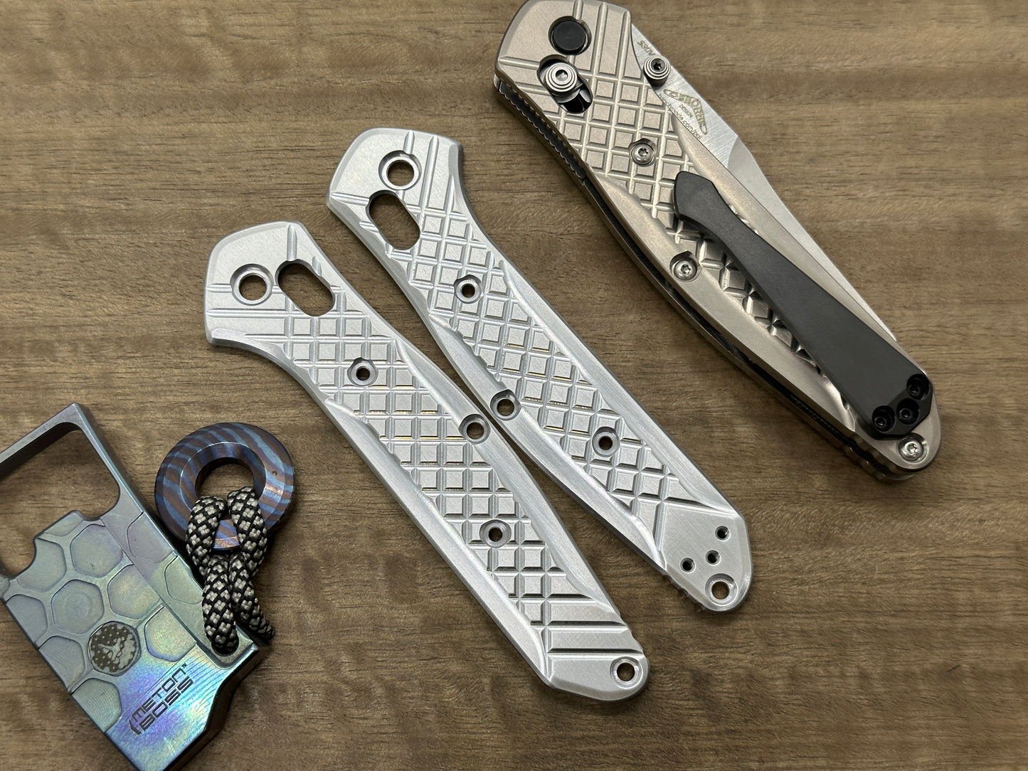 FRAG milled Aerospace Aluminum Scales for Benchmade 940 Osborne