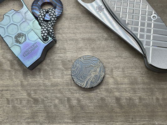 TOPO Black Stainless Steel Coin for Billetspin GAMBIT