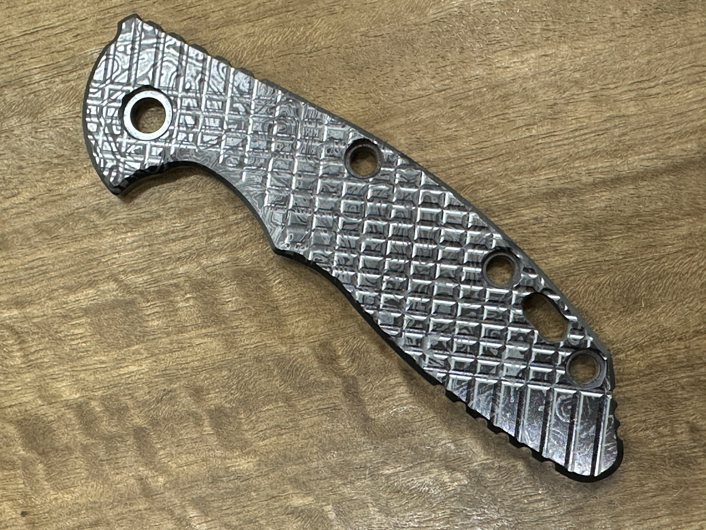 ALIEN Black FRAG Cnc milled Titanium scale for XM-18 3.5 Hinderer