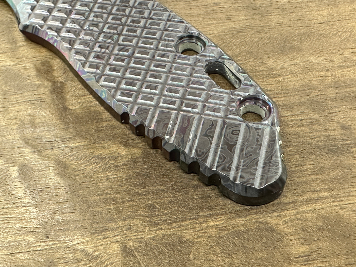 Oil Slick ALIEN Frag Black Zirconium scale for XM-18 3.5 HINDERER