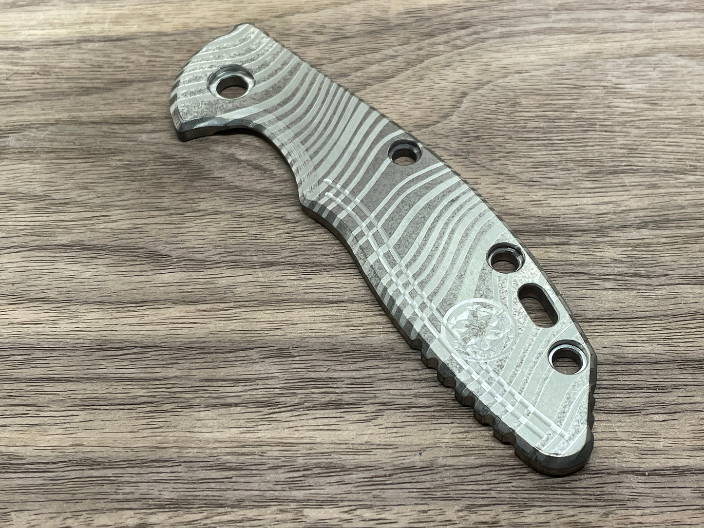 Battleworn BESKAR Mandalorian Titanium scale for XM-18 3.5 HINDERER