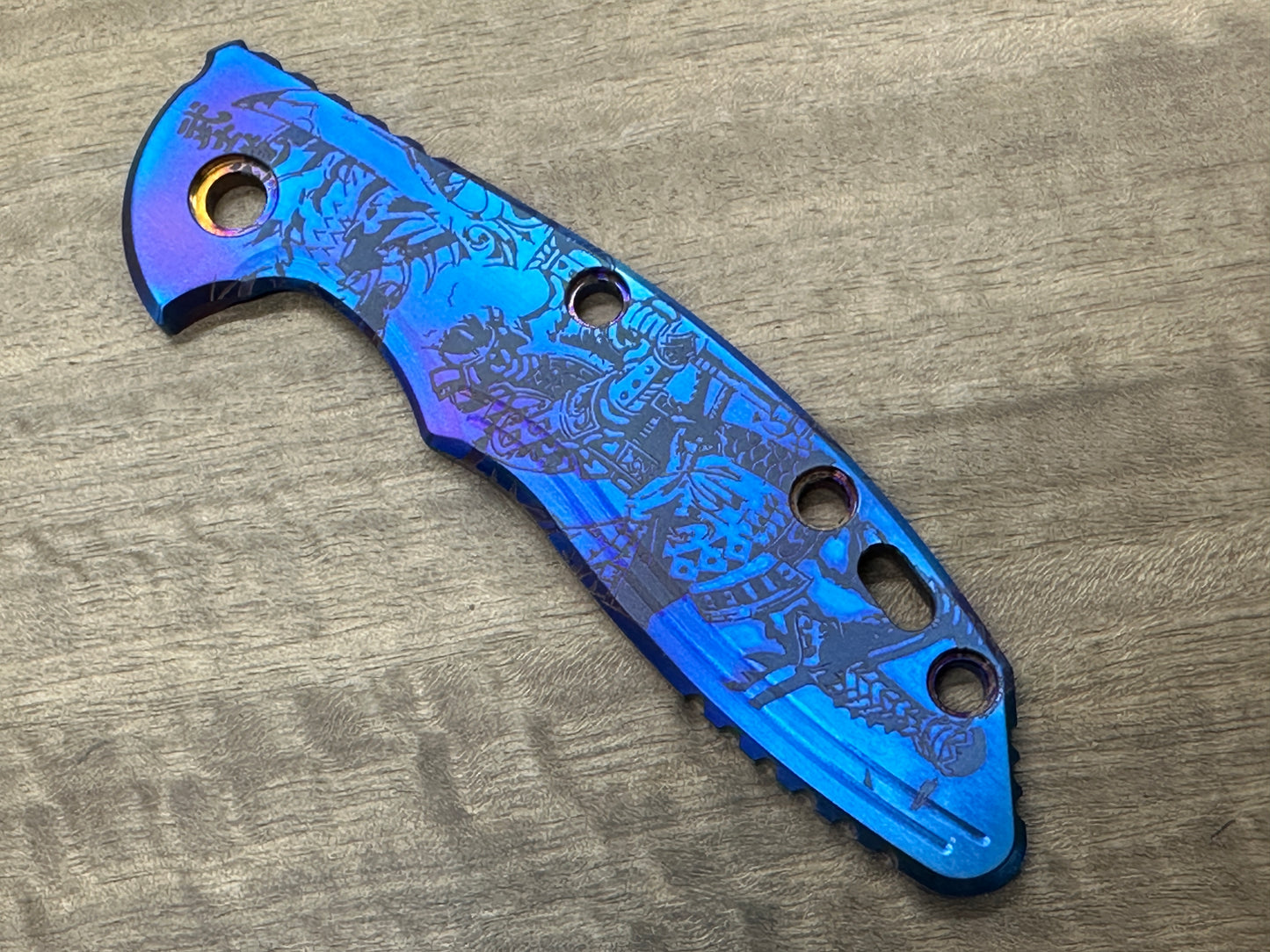 SAMURAI Flamed Titanium scale for XM-18 3.5 Hinderer