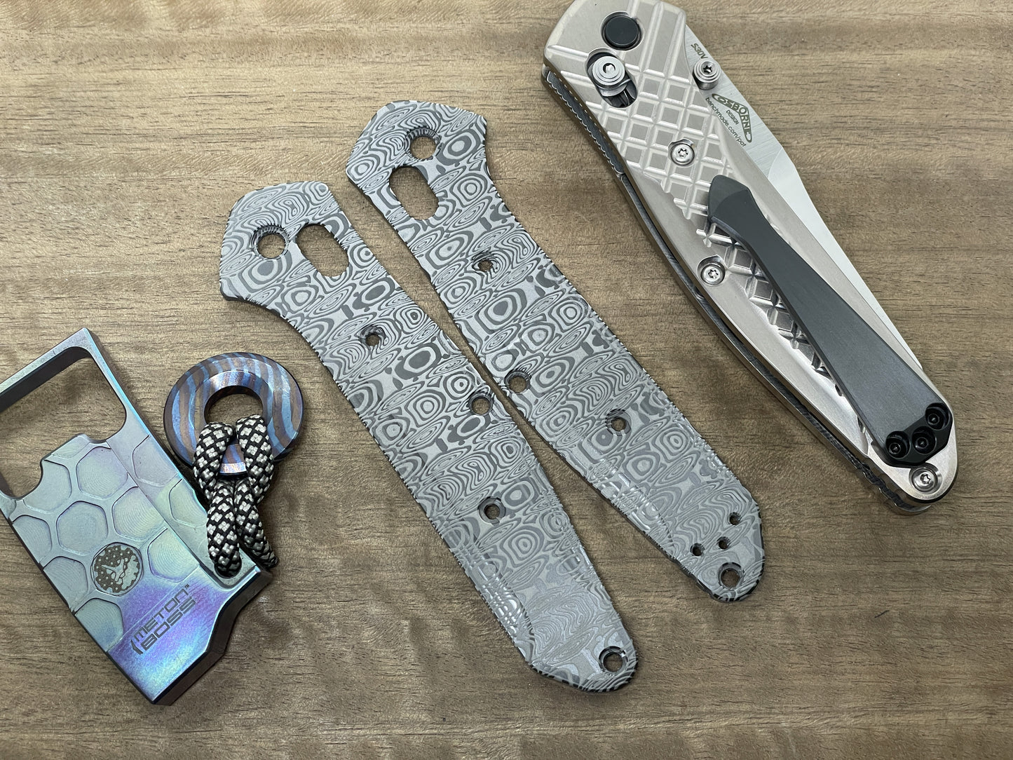 Dama LADDER Zirconium Scales for Benchmade 940 Osborne