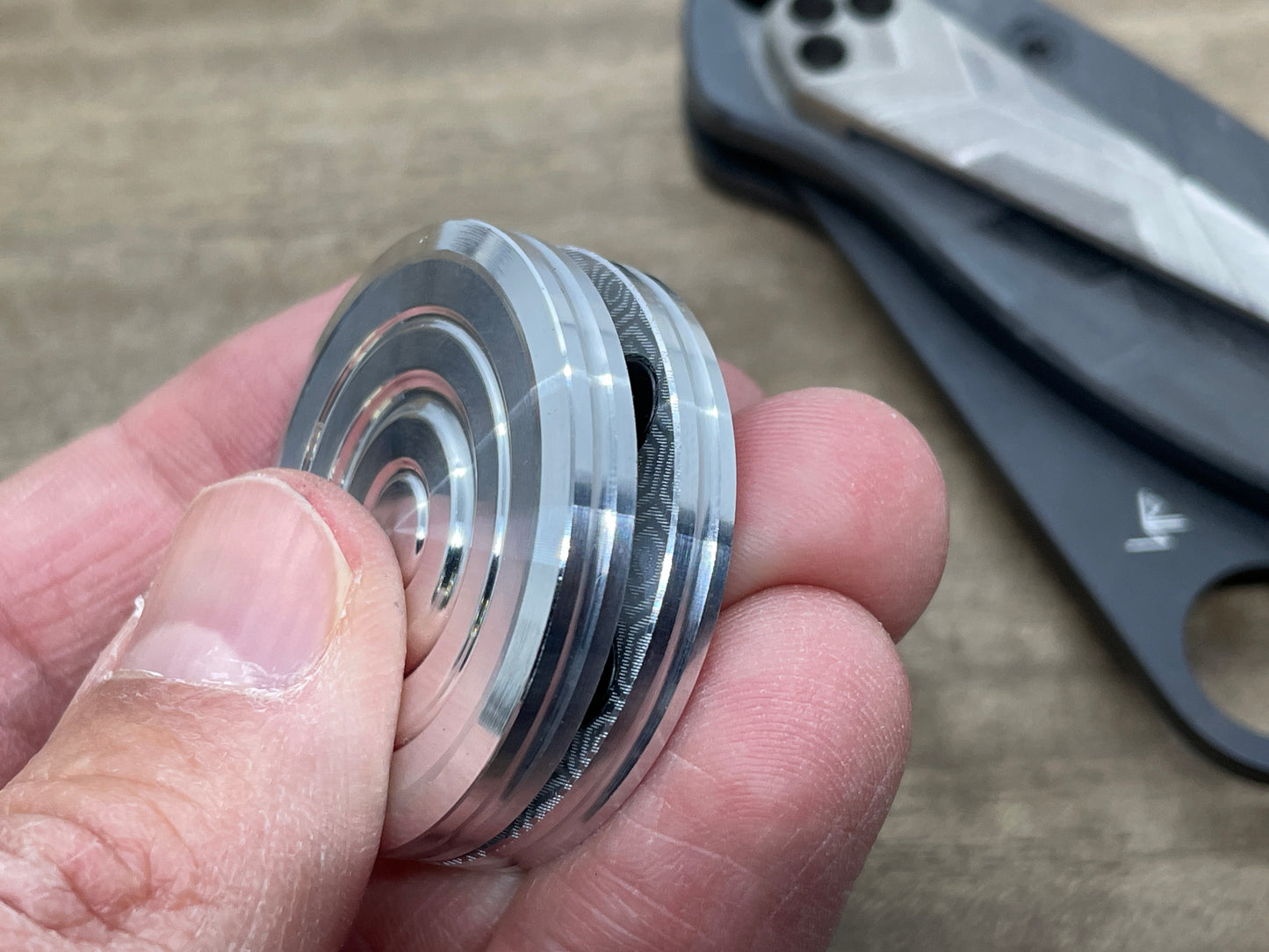 ORBITER Aerospace Aluminum Haptic Coins Slider Fidget