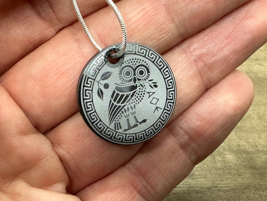 The OWL Zirconium PENDANT Keychain