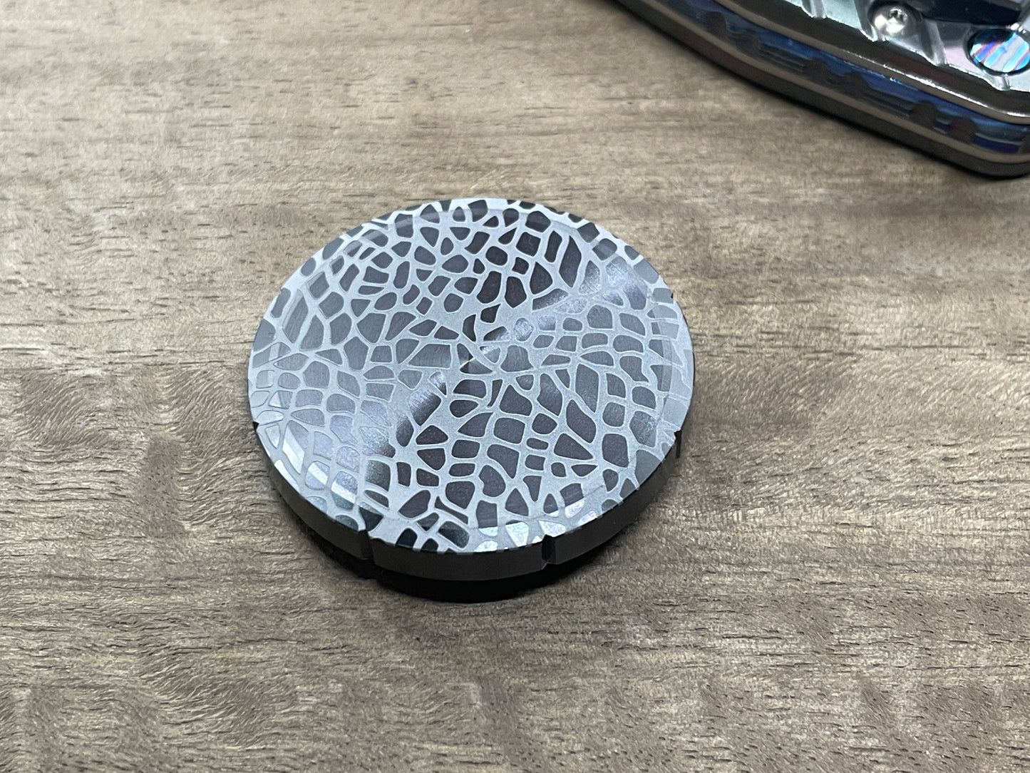 NEBULA Zirconium Spinning Worry Coin Spinning Top