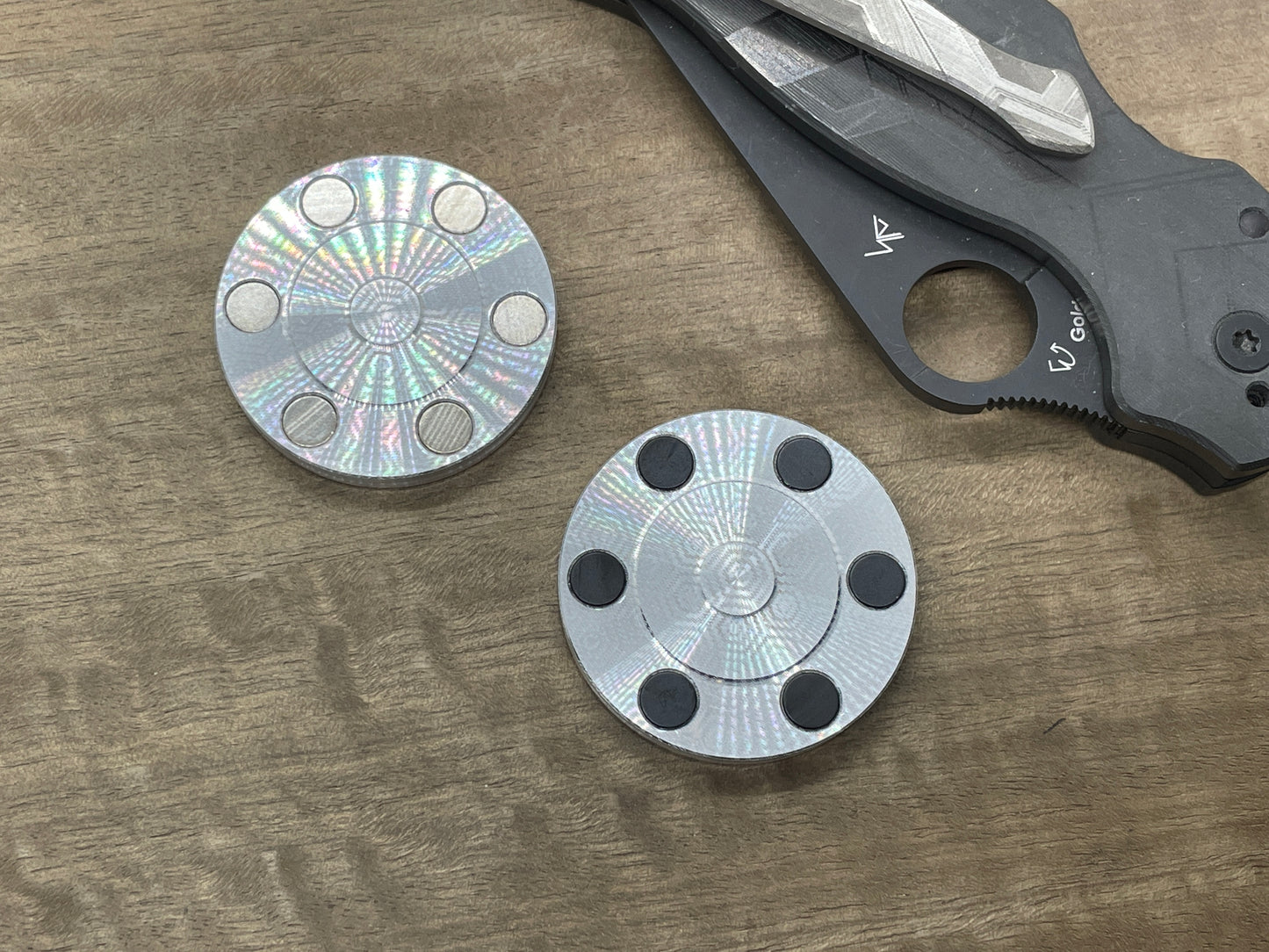 ORBITER Aerospace Aluminum Haptic Coins Slider Fidget