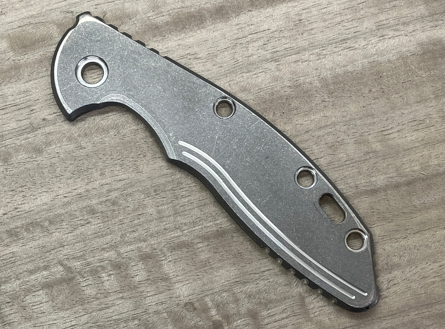 Battleworn Titanium scale for XM-18 3.5 HINDERER