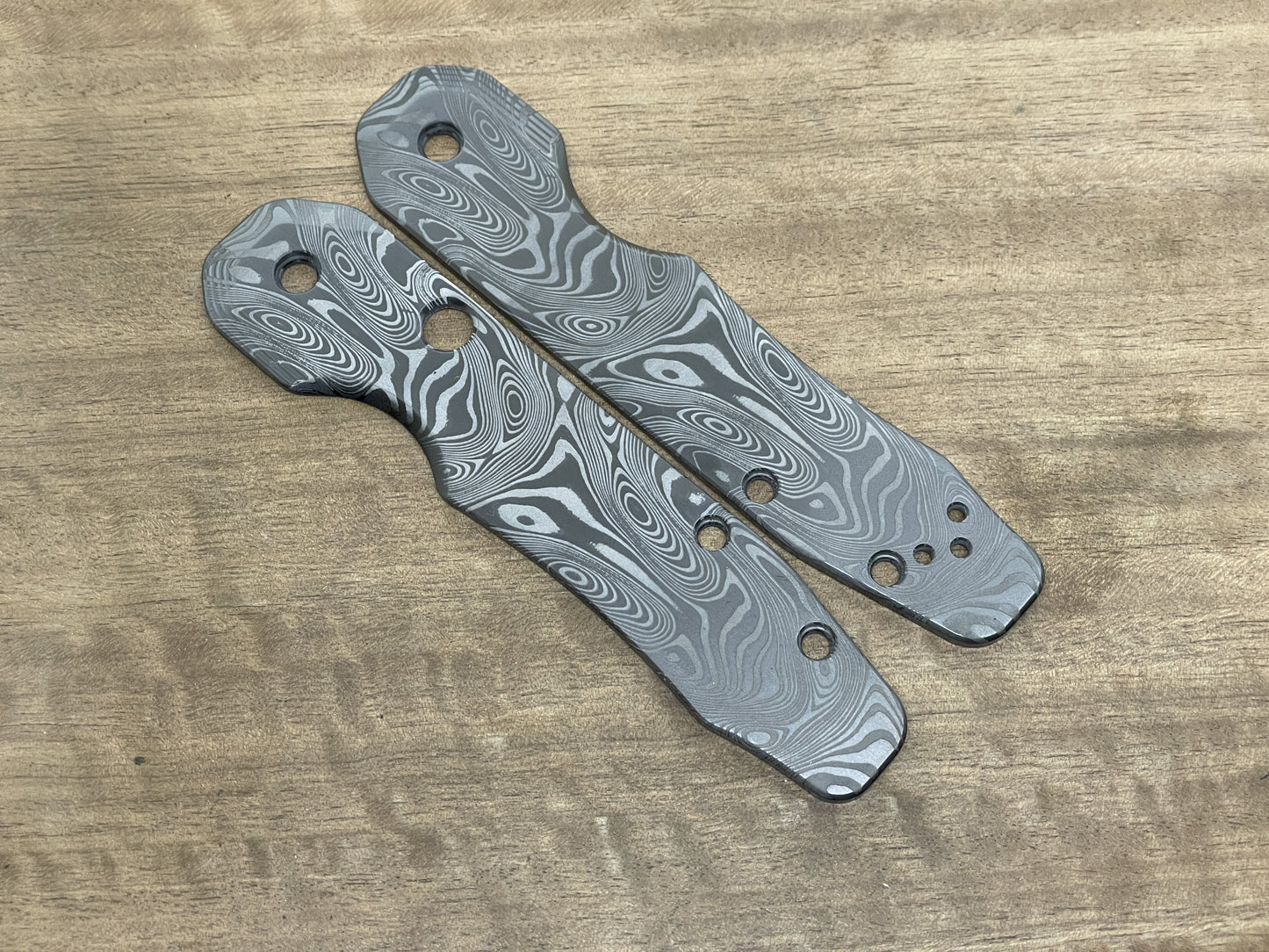 Dama FISH Zirconium Scales for Spyderco SMOCK