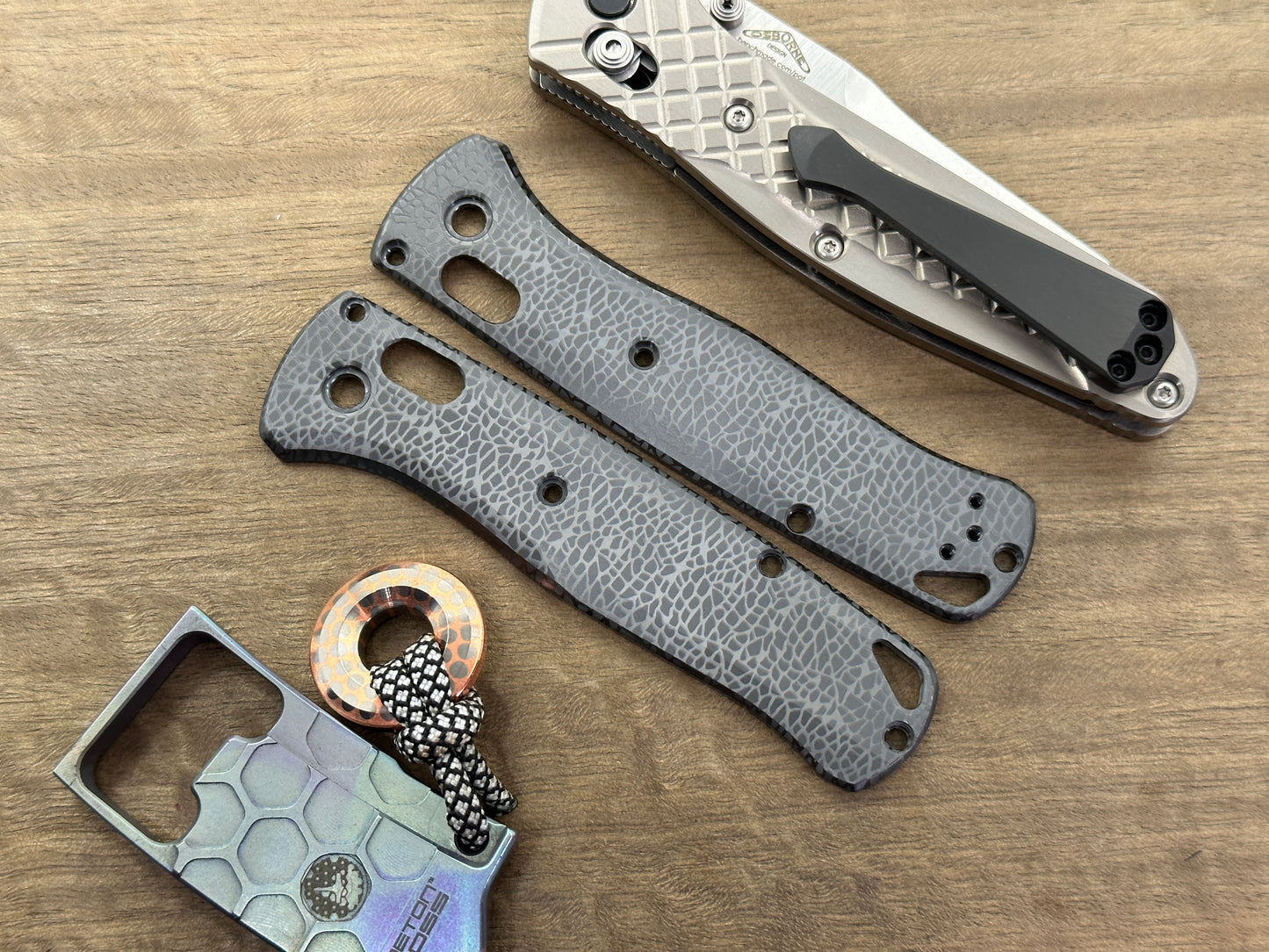 NEBULA Zirconium Scales for Benchmade Bugout 535