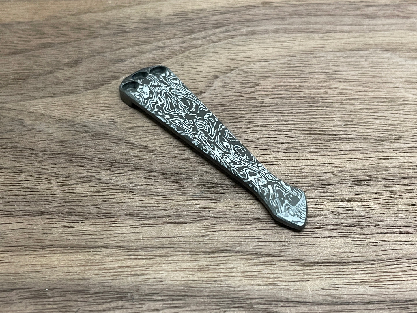 ALIEN engraved SPIDY Black Zirconium CLIP for most Benchmade models