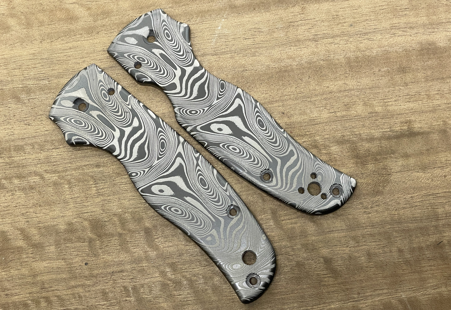 Dama FISH Zirconium Scales for SHAMAN Spyderco