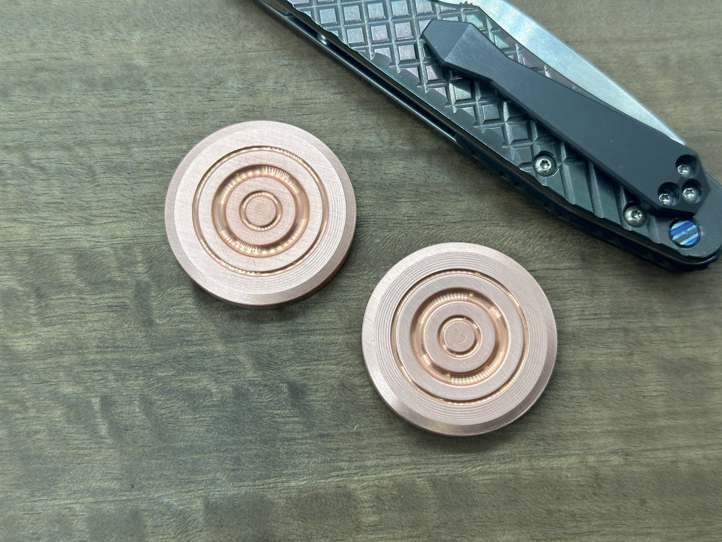 ORBITER Copper Haptic Coins Fidget
