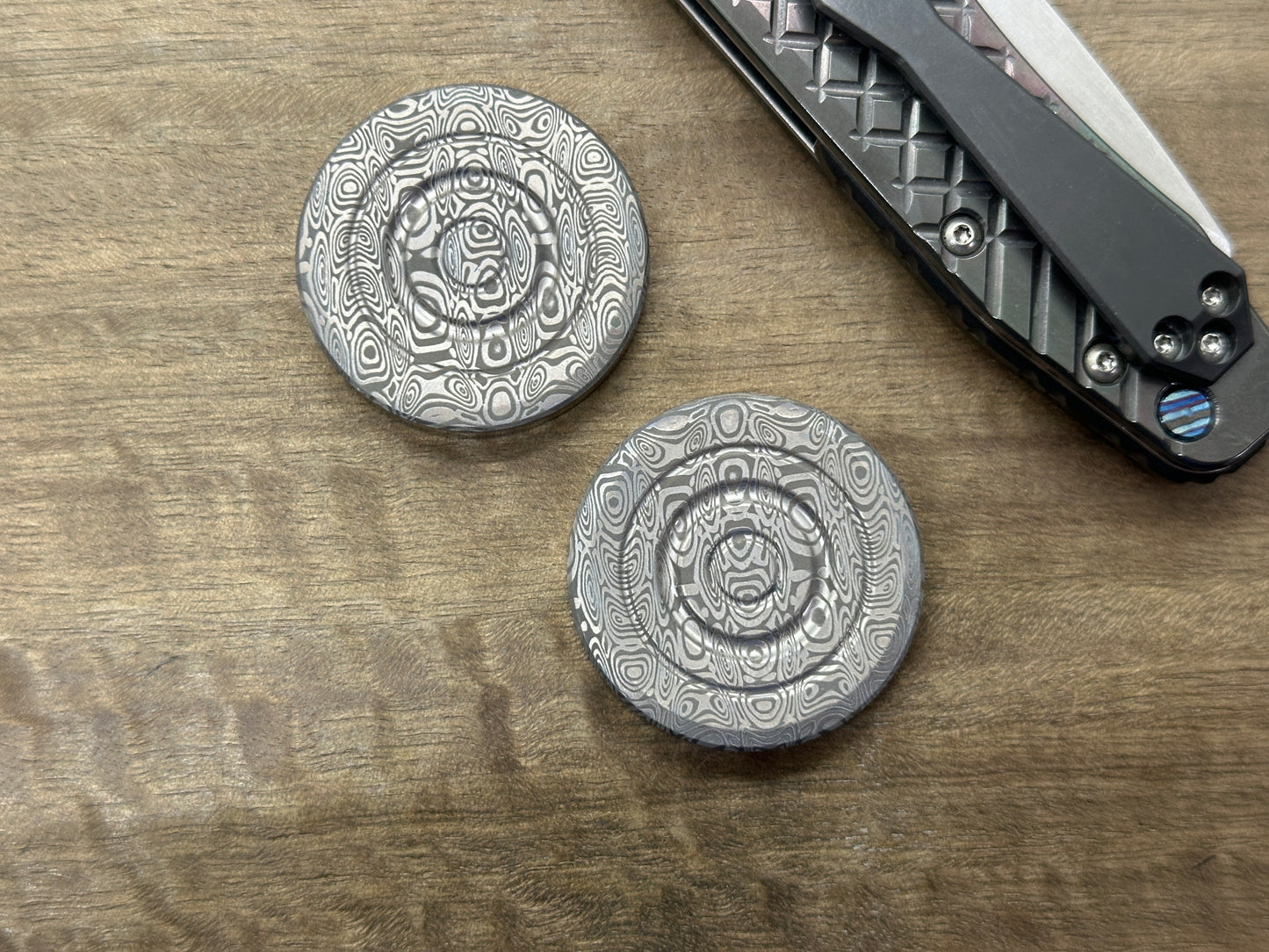 ORBITER Dama LADDER Titanium Haptic Coins Slider Fidget