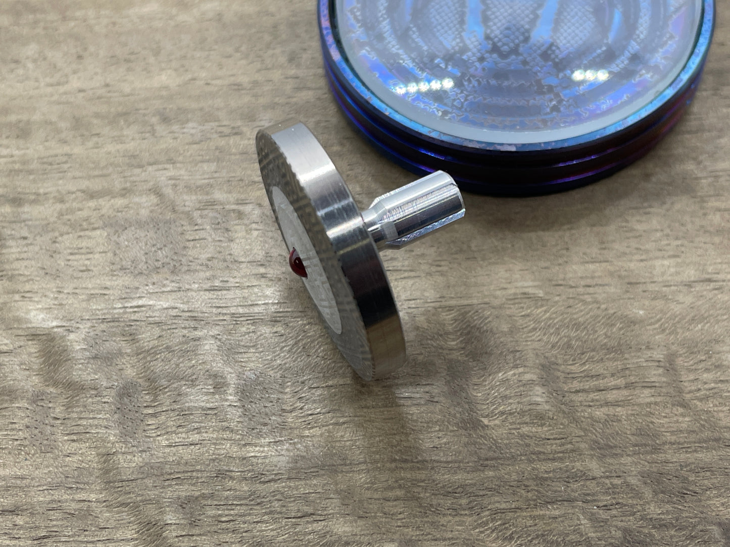 The OWL Titanium Spinning Top PERFORMER - Alu Aerospace stem