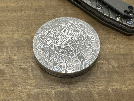 4 sizes ALIEN engraved Aluminum Worry Coin