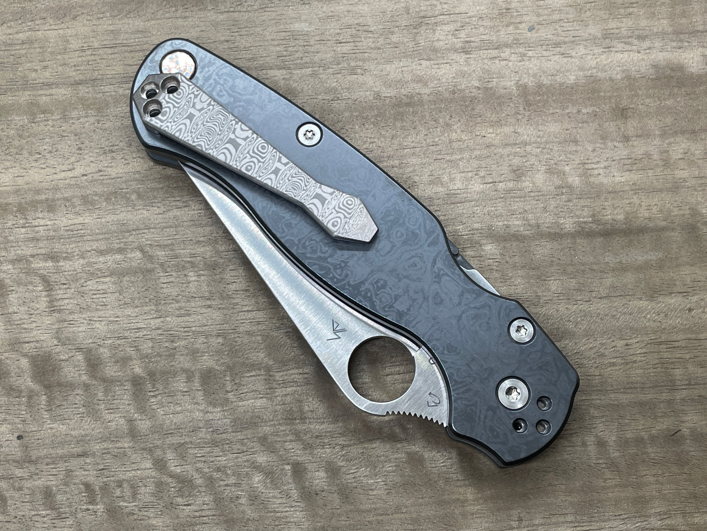 Dama LADDER Dmd Titanium CLIP for most Spyderco models