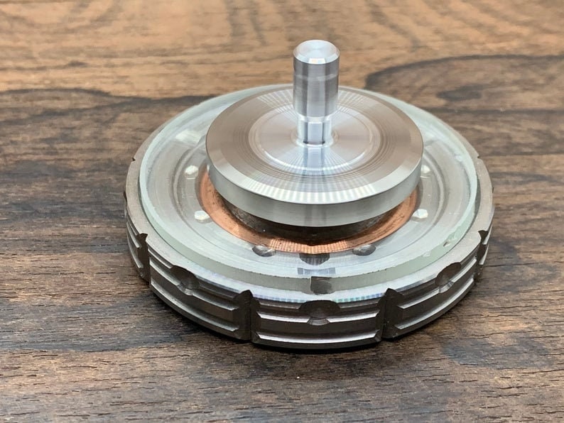 Stainless Stee Spinning Top PERFORMER - Alu Aerospace stem