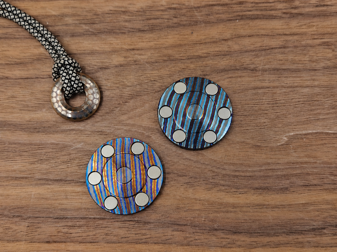 Haptic Coin ZircuTi Twist Clicky