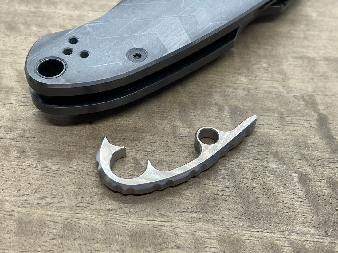 Spyderco Paramilitary 3<br>Titanium Backspacer