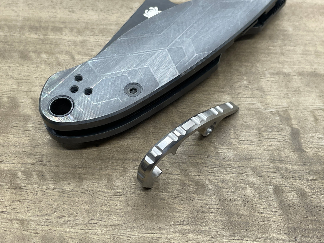 Spyderco Paramilitary 3<br>Titanium Backspacer