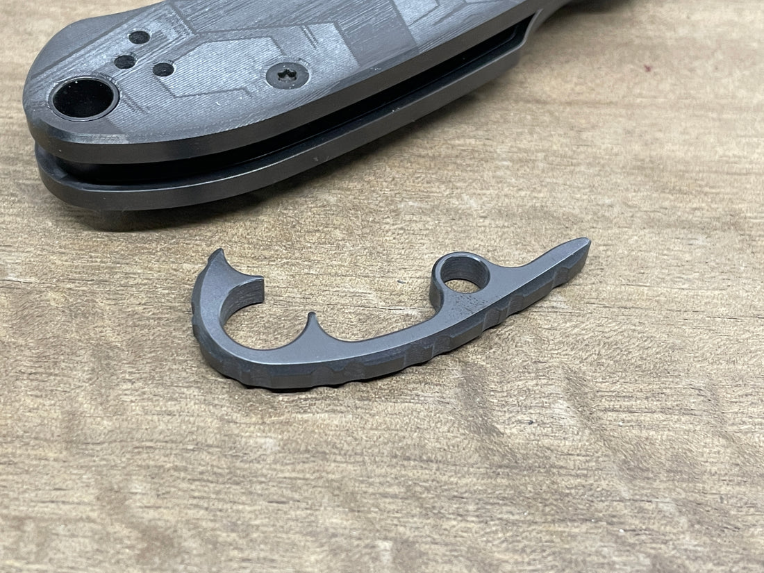 Spyderco Paramilitary 3<br>Zirconium Backspacer