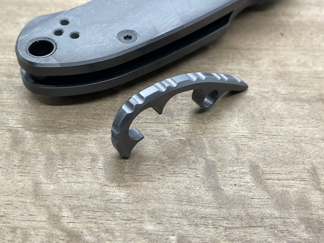 Spyderco Paramilitary 3<br>Zirconium Backspacer