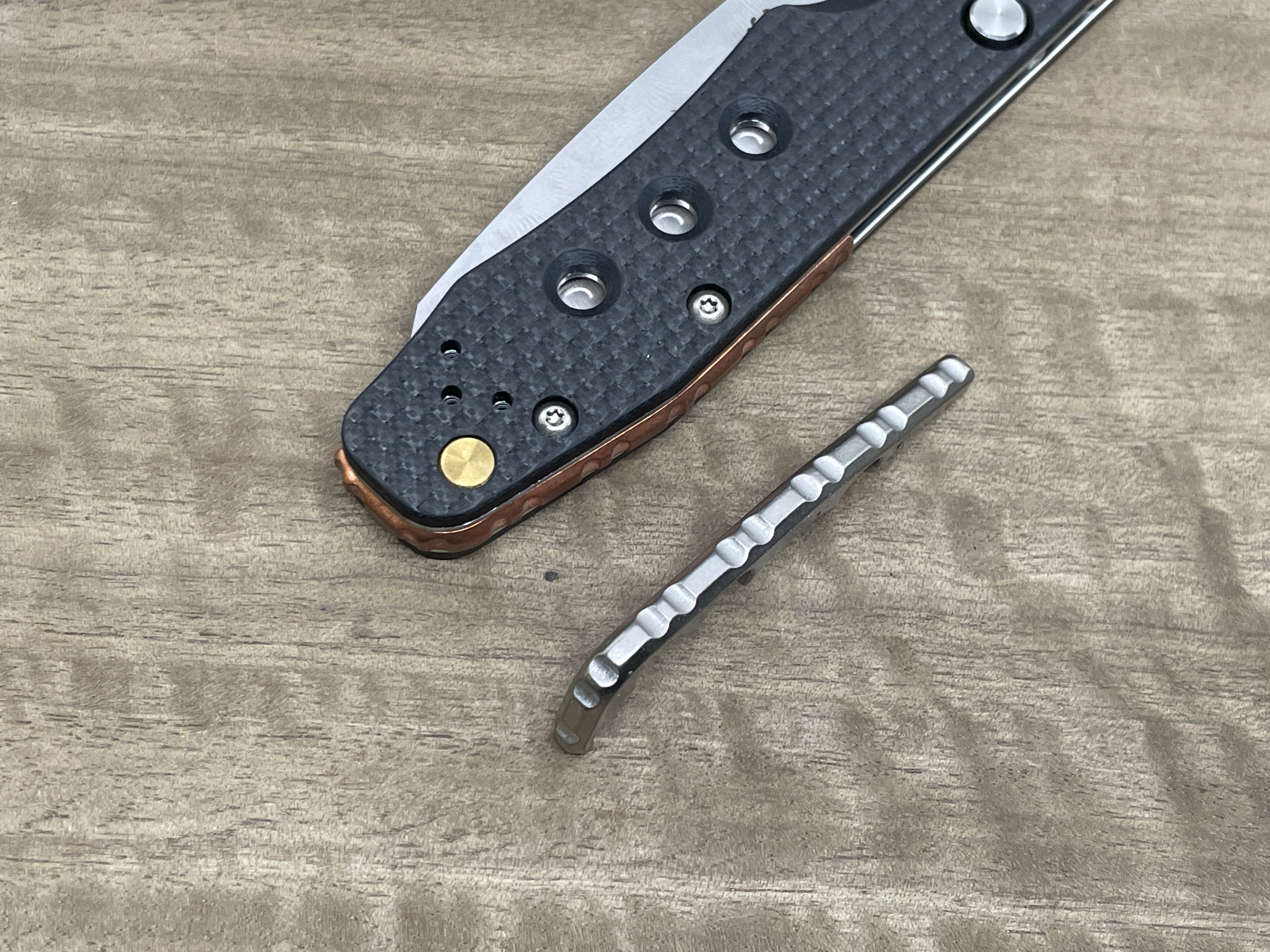 Spyderco Smock<br>Titanium Backspacer