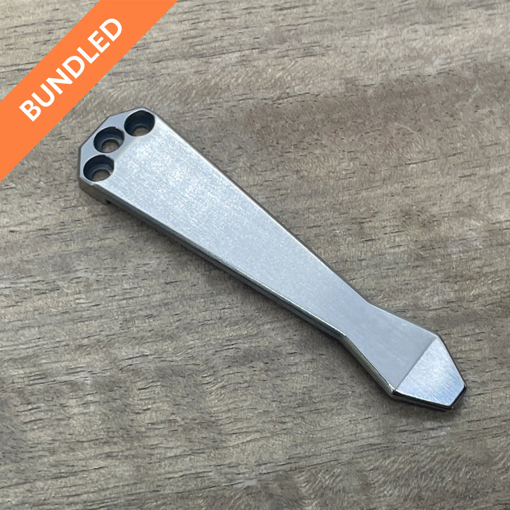 Matching Clip Benchmade<br>Titanium Standard - Diamond Tip
