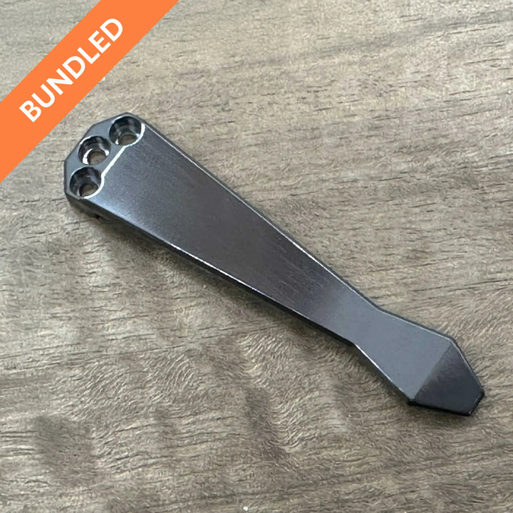 Matching Clip Benchmade<br>Zirconium Standard - Diamond Tip