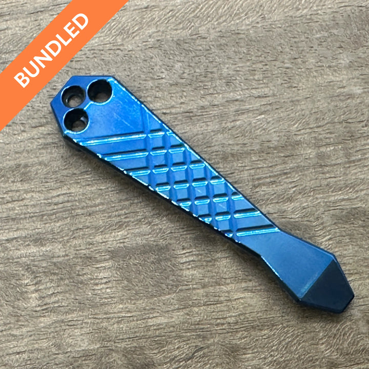 Matching Clip Spyderco<br>Titanium Frag - Diamond Tip