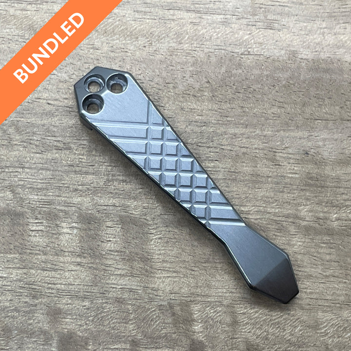 Matching Clip Spyderco<br>Zirconium Frag - Diamond Tip