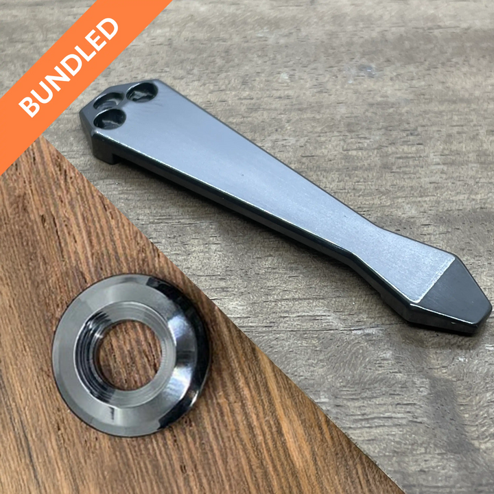 Matching Clip + Bead Spyderco<br>Zirconium Standard - Diamond Tip