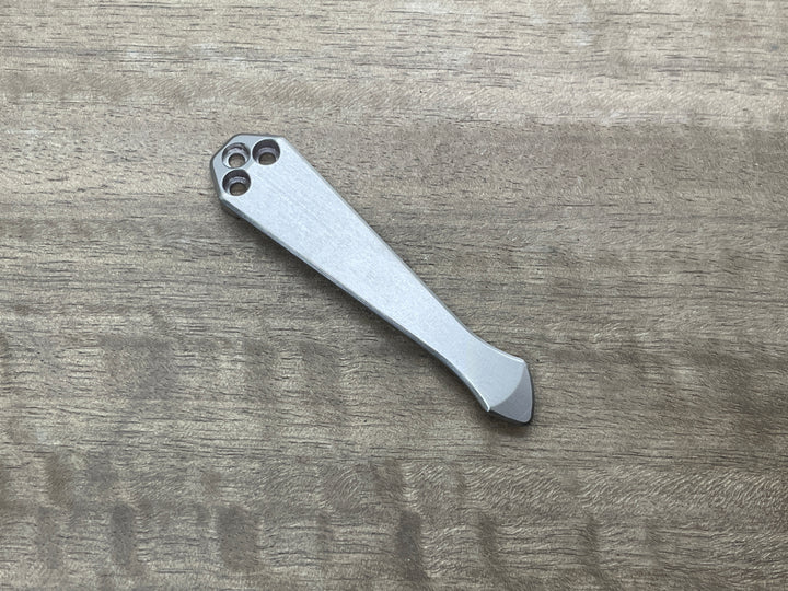 Clip Spyderco Models<br>Titanium Standard - Spidy Tip