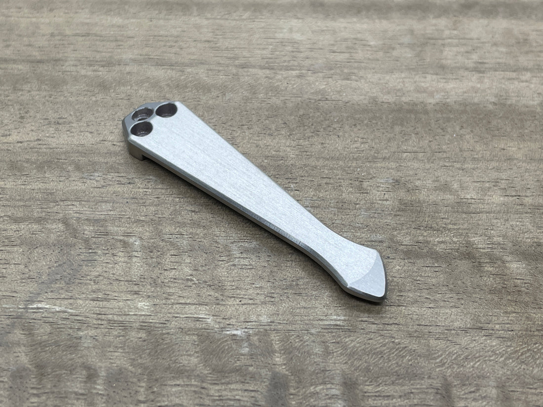 Clip Spyderco Models<br>Titanium Standard - Spidy Tip