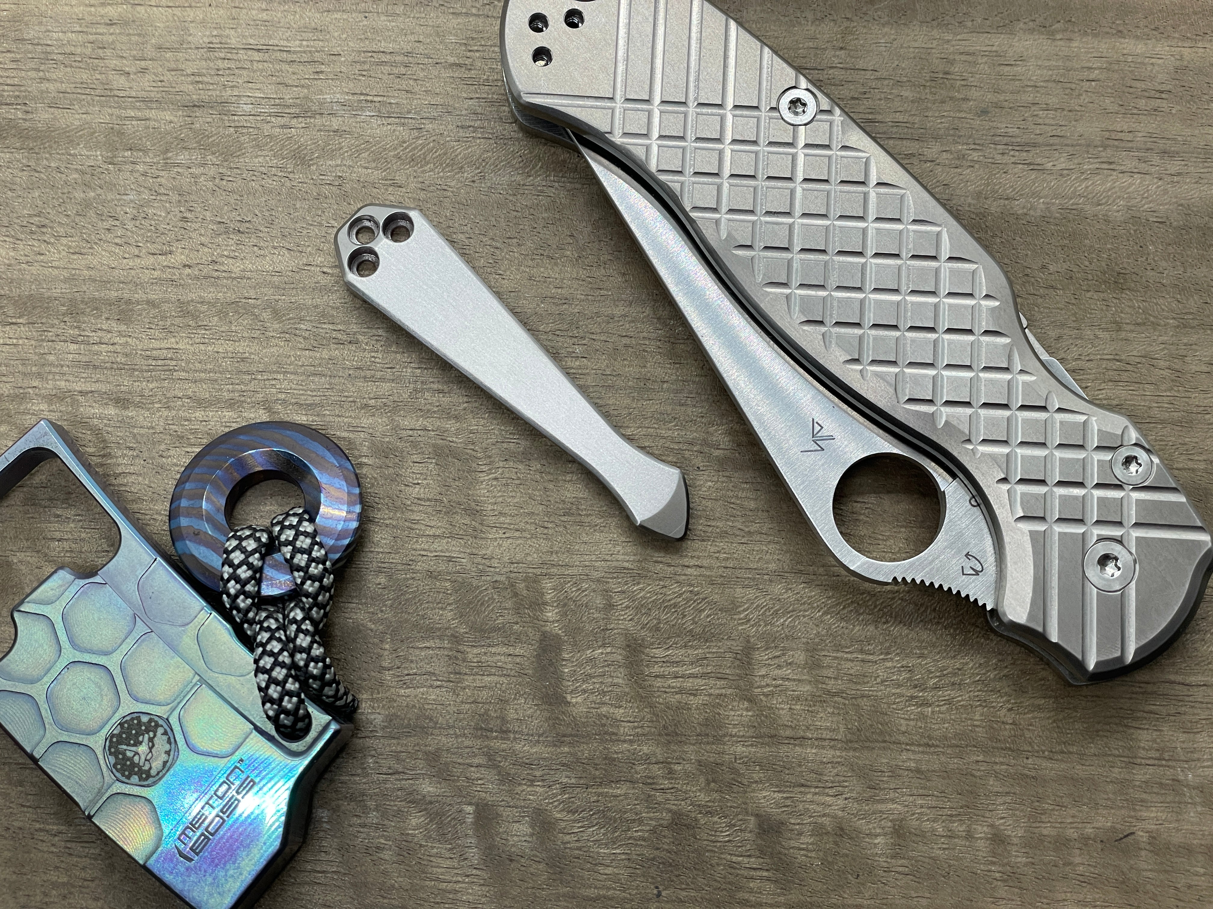 Clip Spyderco Models Zirconium Standard - Spidy Tip