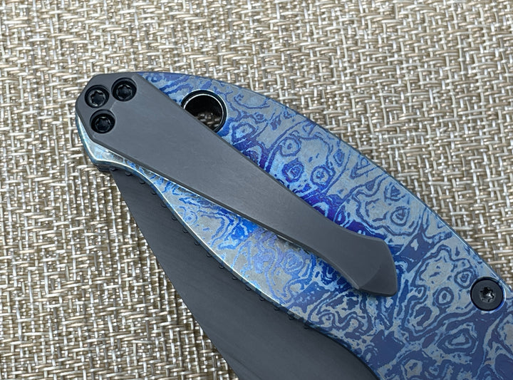 Clip Spyderco Models<br>Zirconium Standard - Spidy Tip