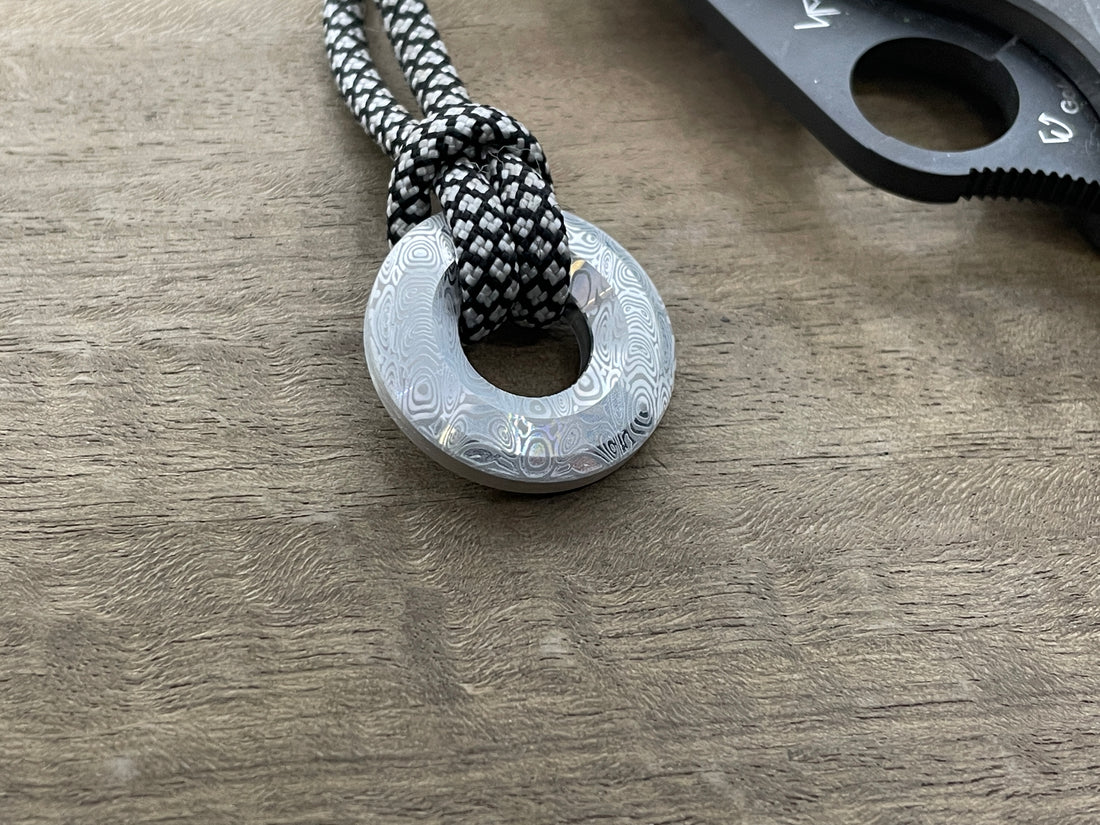 Lanyard Bead 1 inch<br>Aluminum