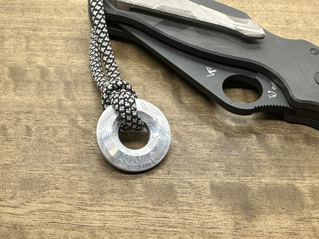 Lanyard Bead 1 inch<br>Aluminum
