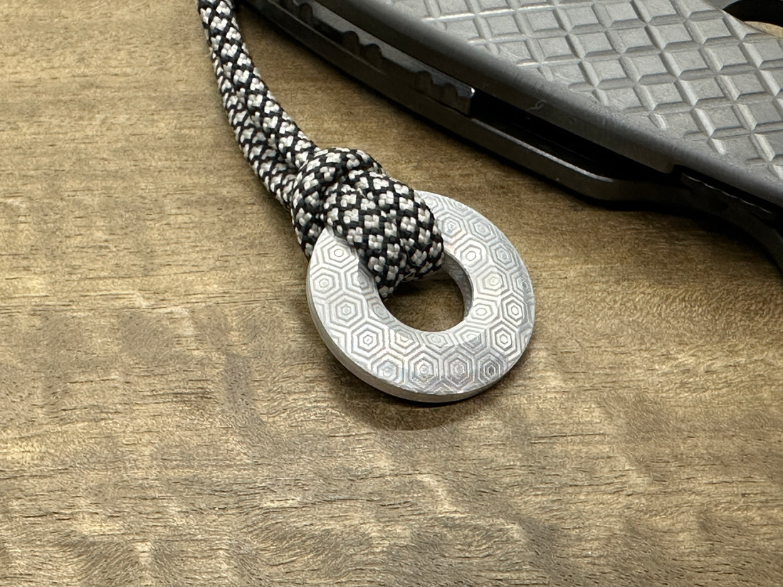 Lanyard Bead 1 inch<br>Aluminum