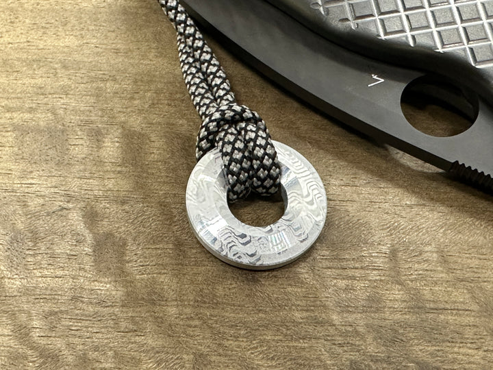 Lanyard Bead 1 inch<br>Aluminum