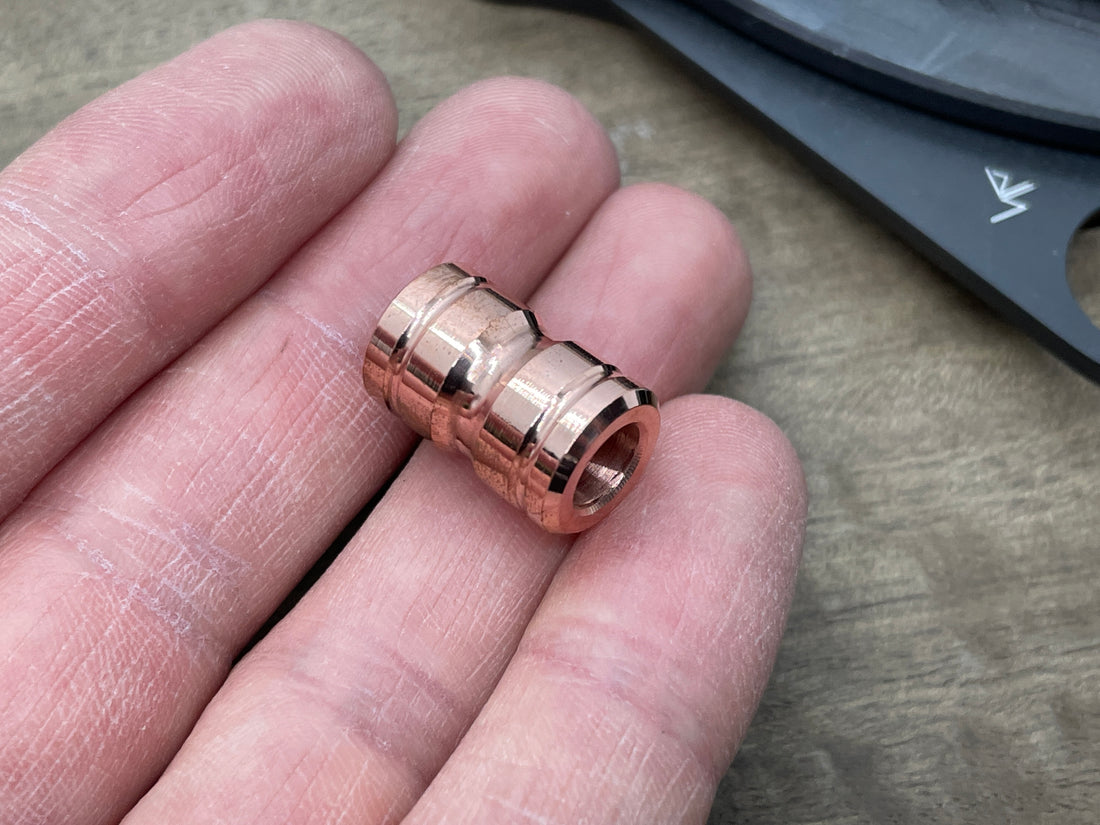 Lanyard Bead Tube Copper